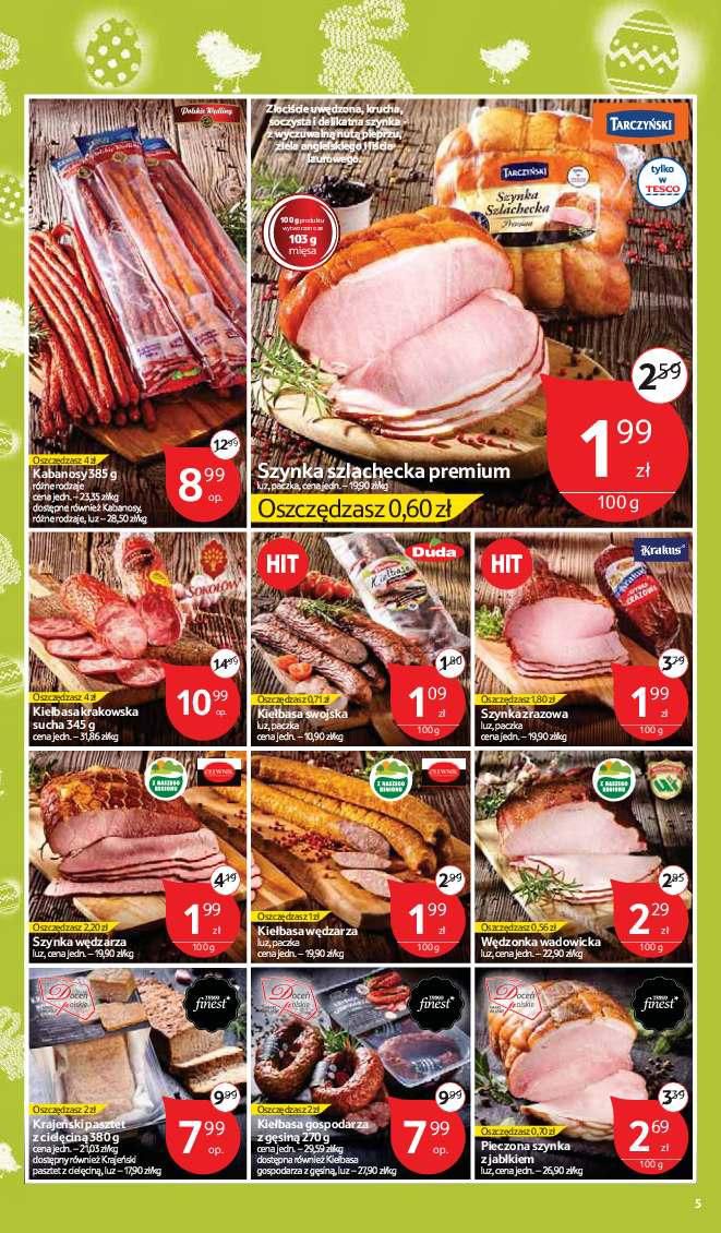 Gazetka promocyjna Tesco str. 5