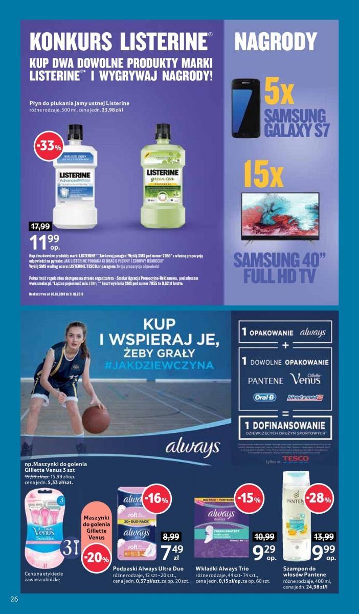 Gazetka promocyjna Tesco str. 26