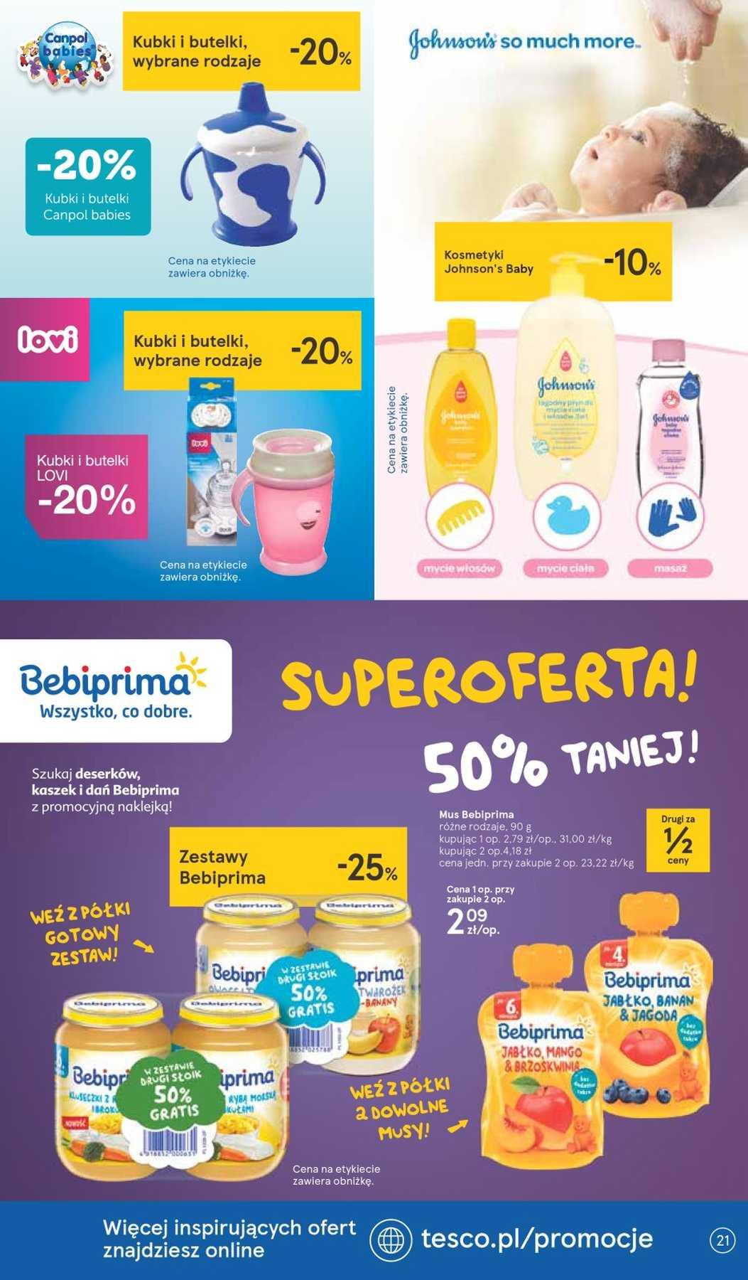 Gazetka promocyjna Tesco str. 21