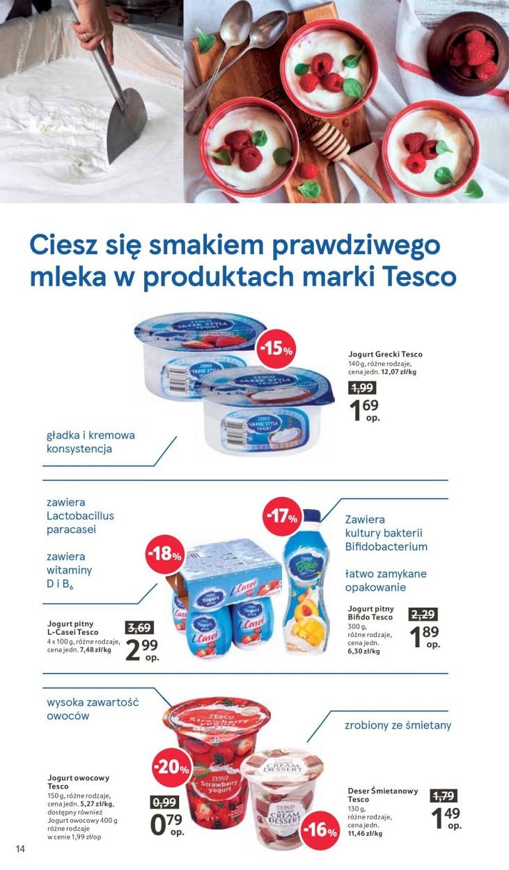 Gazetka promocyjna Tesco str. 14