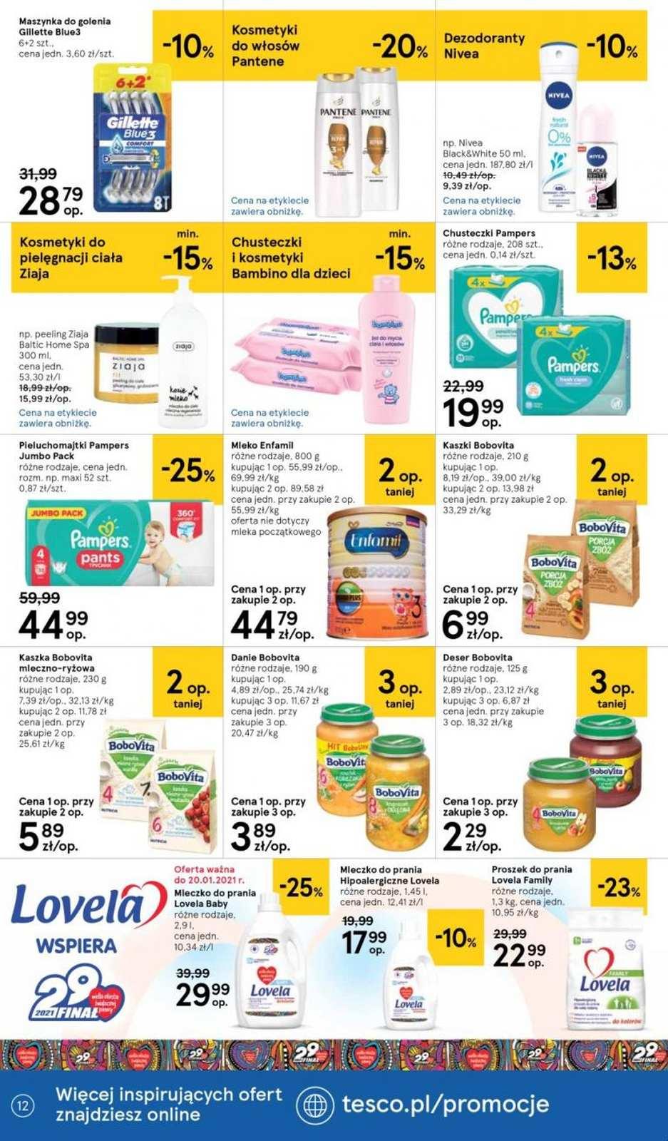 Gazetka promocyjna Tesco str. 12