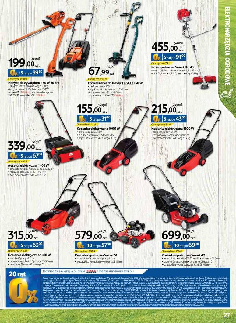 Gazetka promocyjna Tesco str. 27