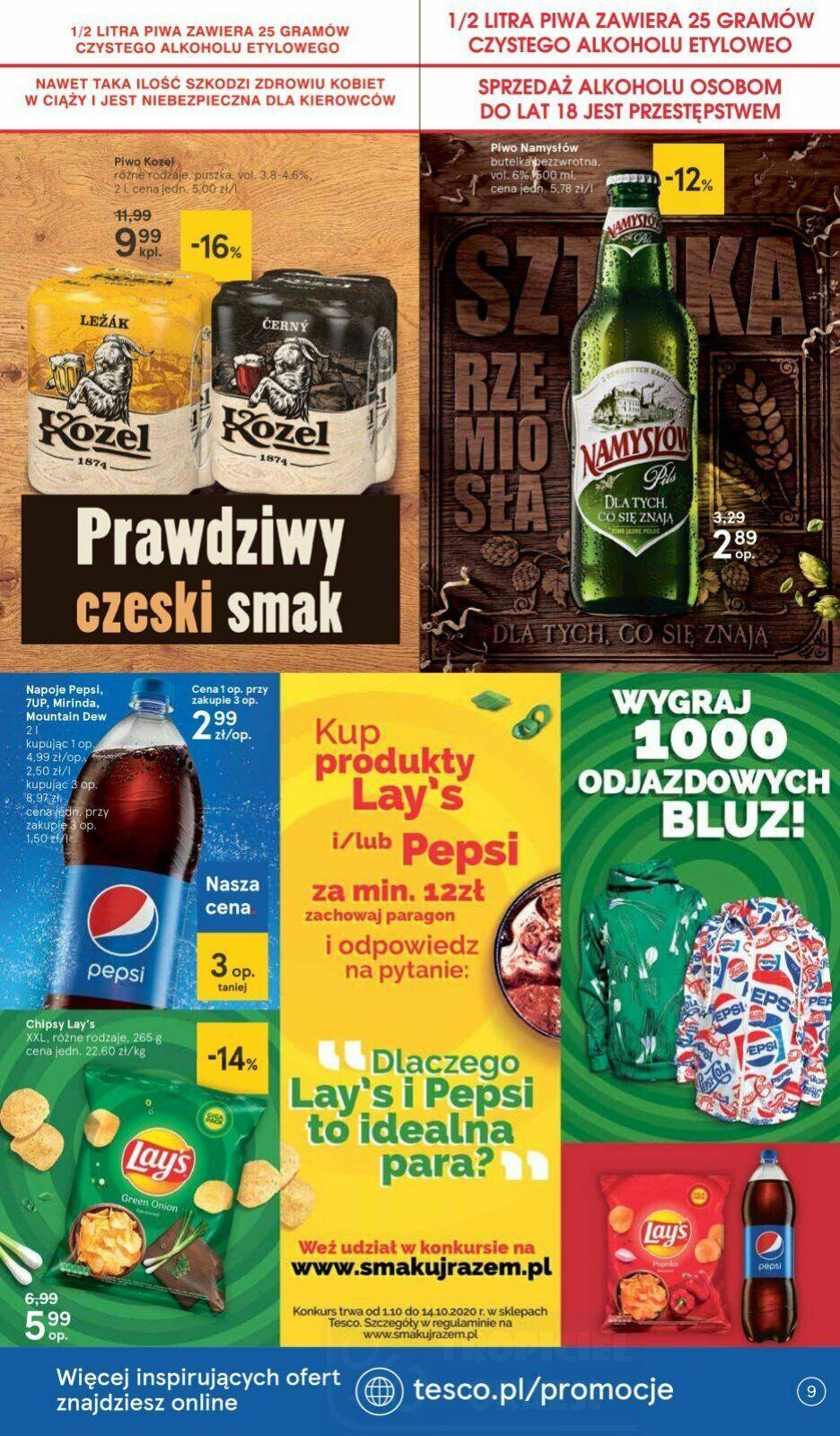 Gazetka promocyjna Tesco str. 9