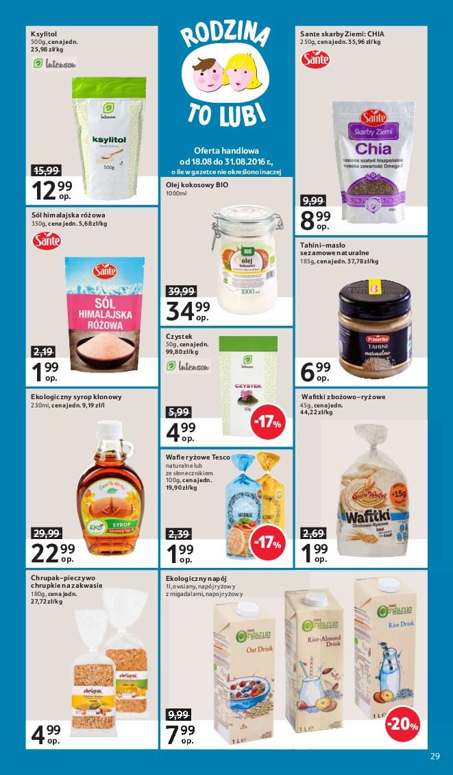 Gazetka promocyjna Tesco str. 29