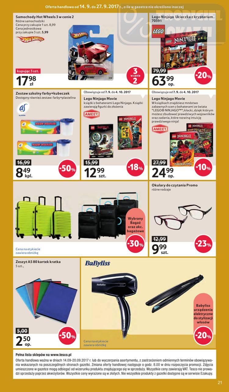 Gazetka promocyjna Tesco str. 21