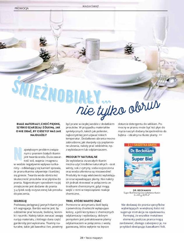 Gazetka promocyjna Tesco str. 28