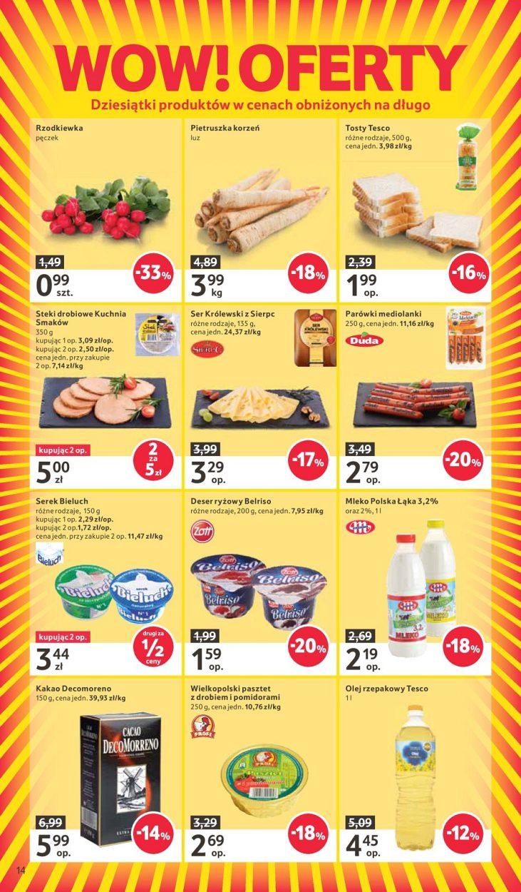Gazetka promocyjna Tesco str. 14