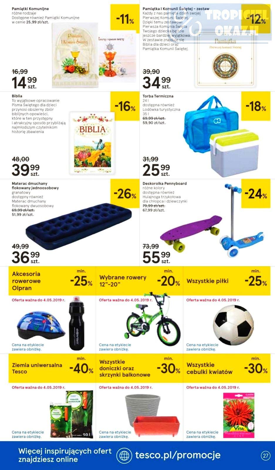 Gazetka promocyjna Tesco str. 27