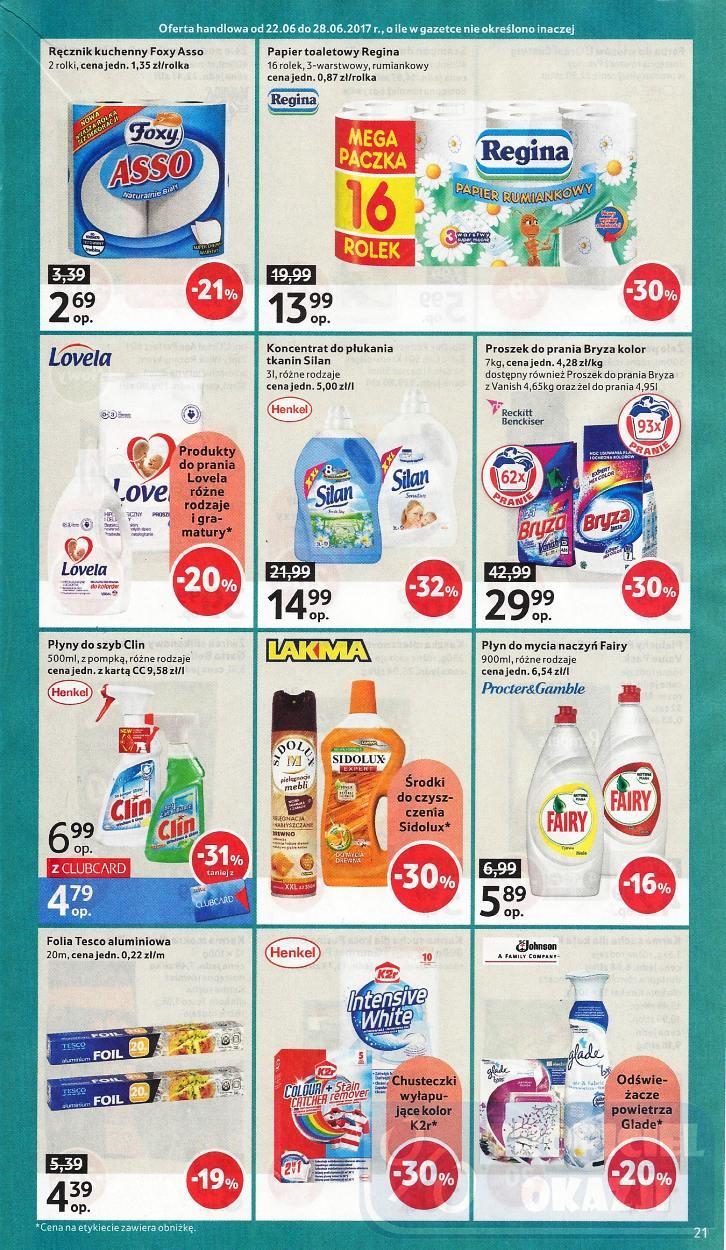 Gazetka promocyjna Tesco str. 21