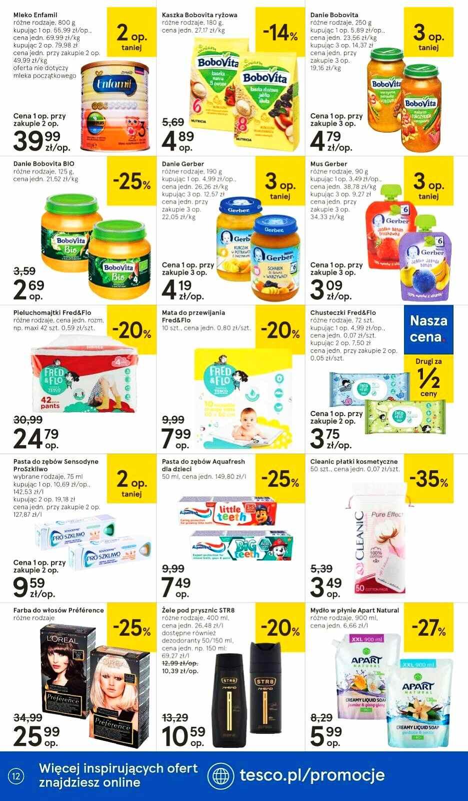 Gazetka promocyjna Tesco str. 12