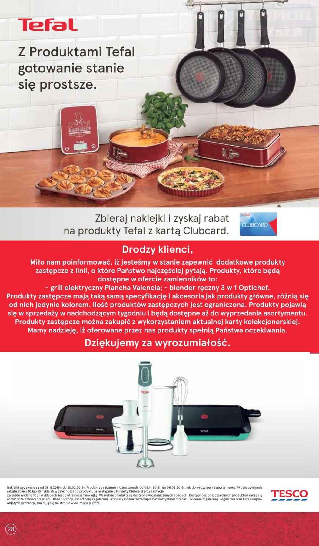 Gazetka promocyjna Tesco str. 28
