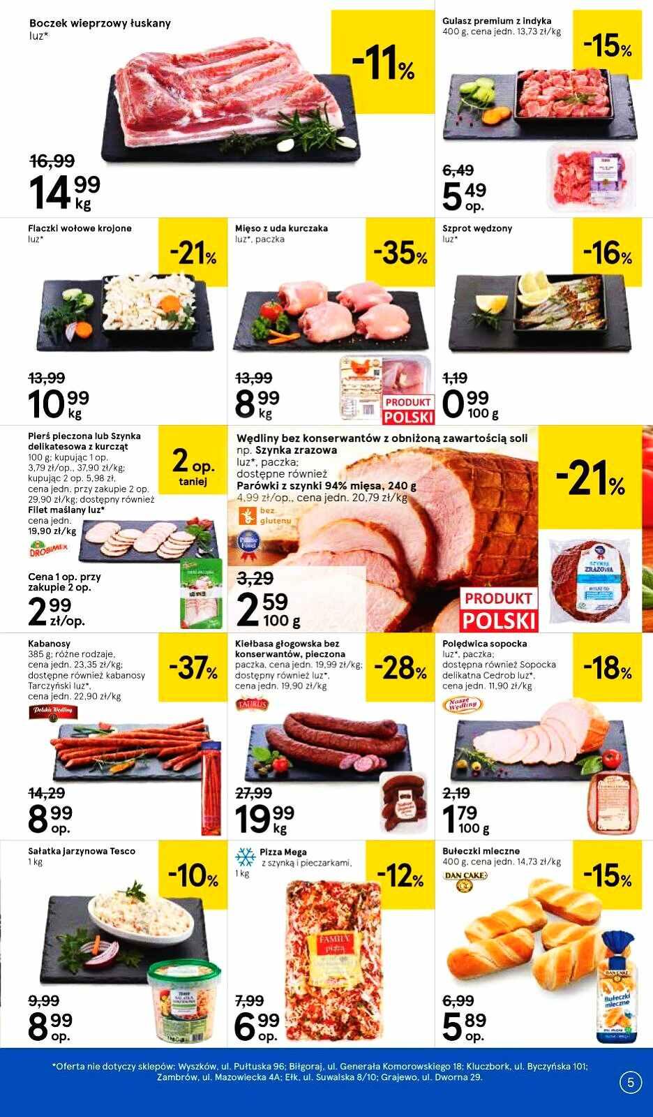 Gazetka promocyjna Tesco str. 5