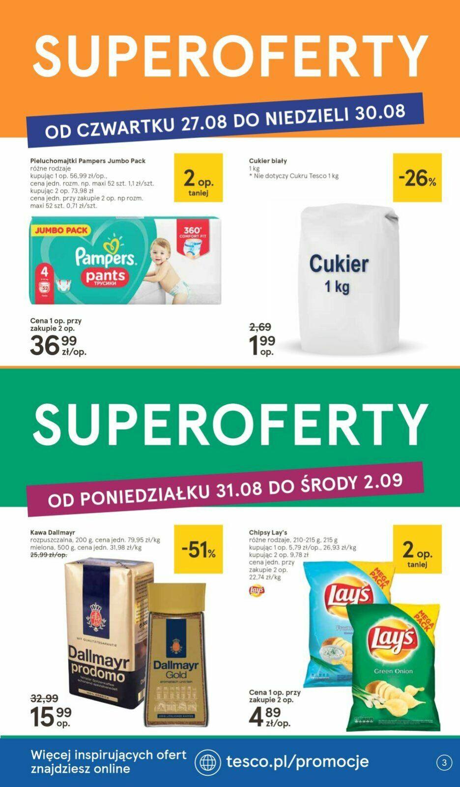 Gazetka promocyjna Tesco str. 3