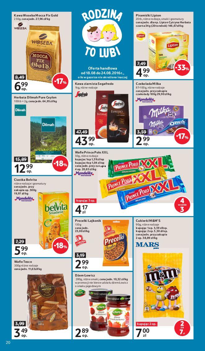 Gazetka promocyjna Tesco str. 20