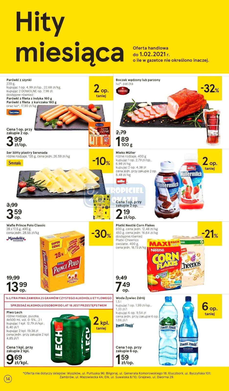 Gazetka promocyjna Tesco str. 14