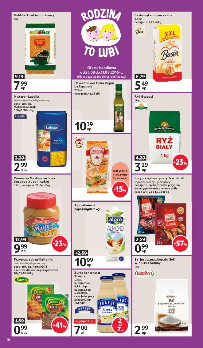 Gazetka promocyjna Tesco str. 16