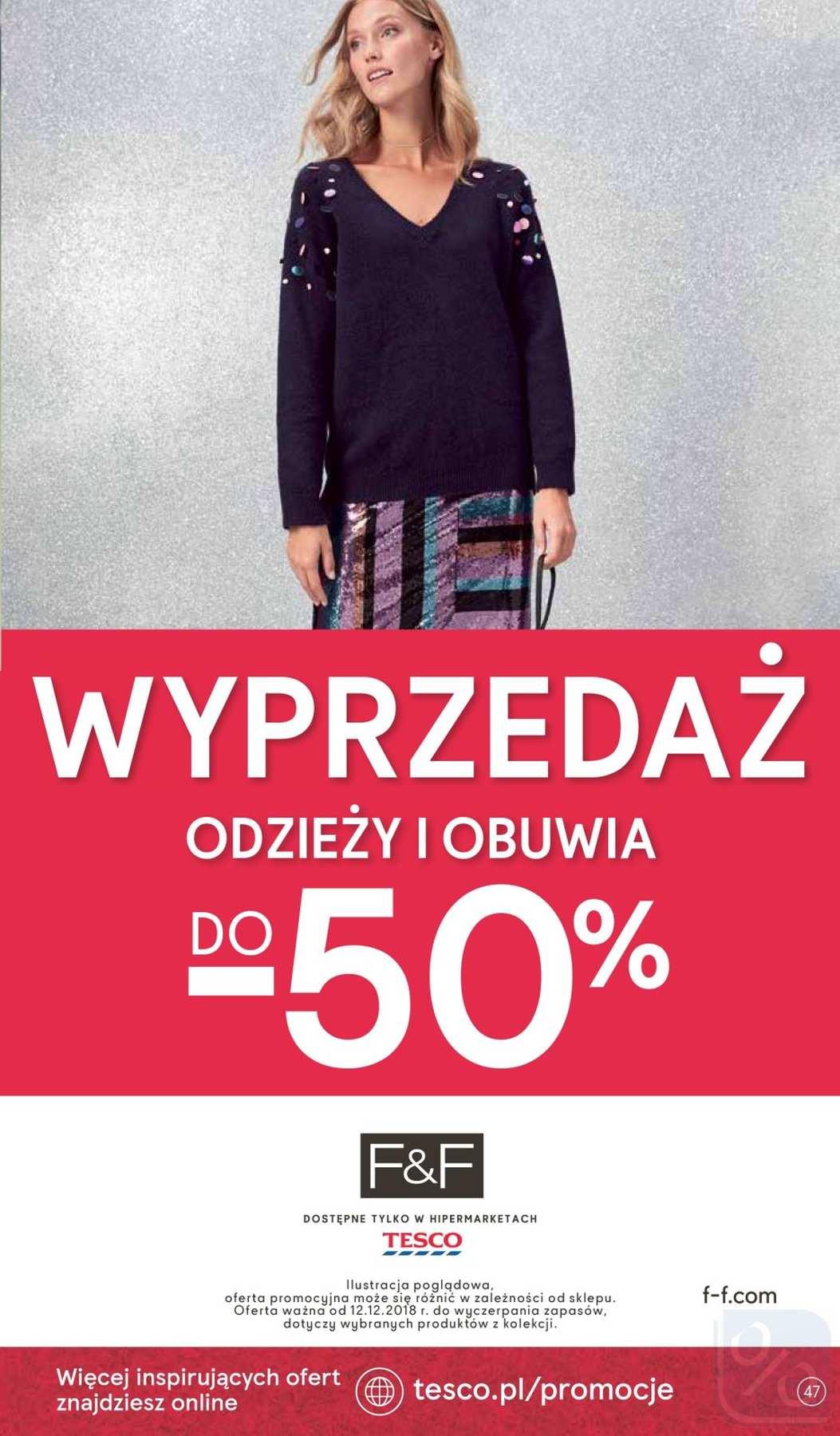 Gazetka promocyjna Tesco str. 47