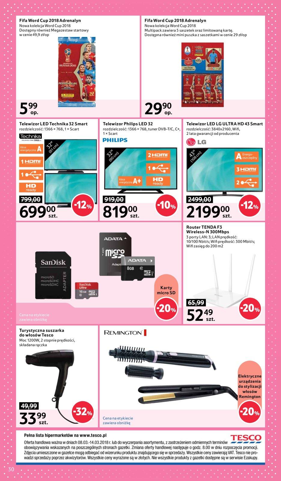 Gazetka promocyjna Tesco str. 30
