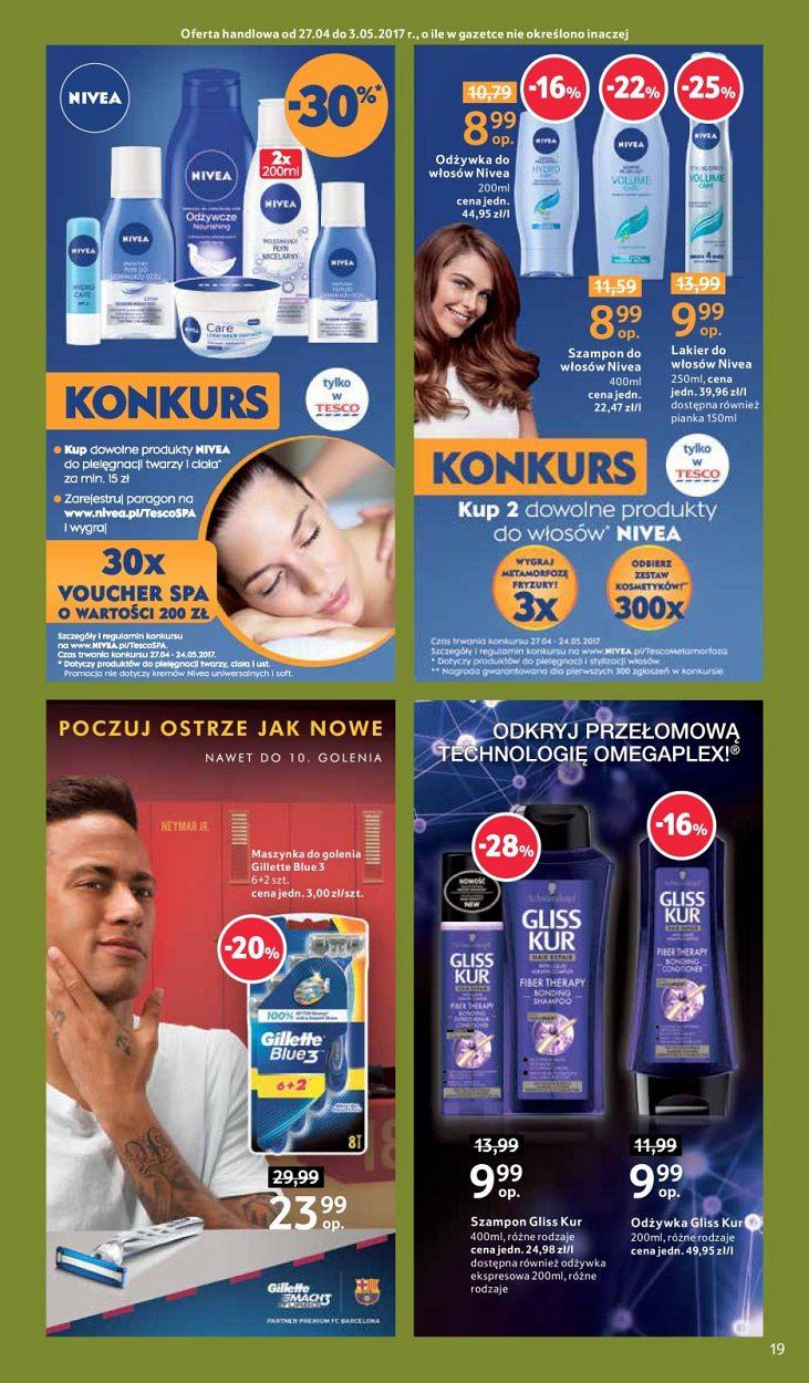 Gazetka promocyjna Tesco str. 19