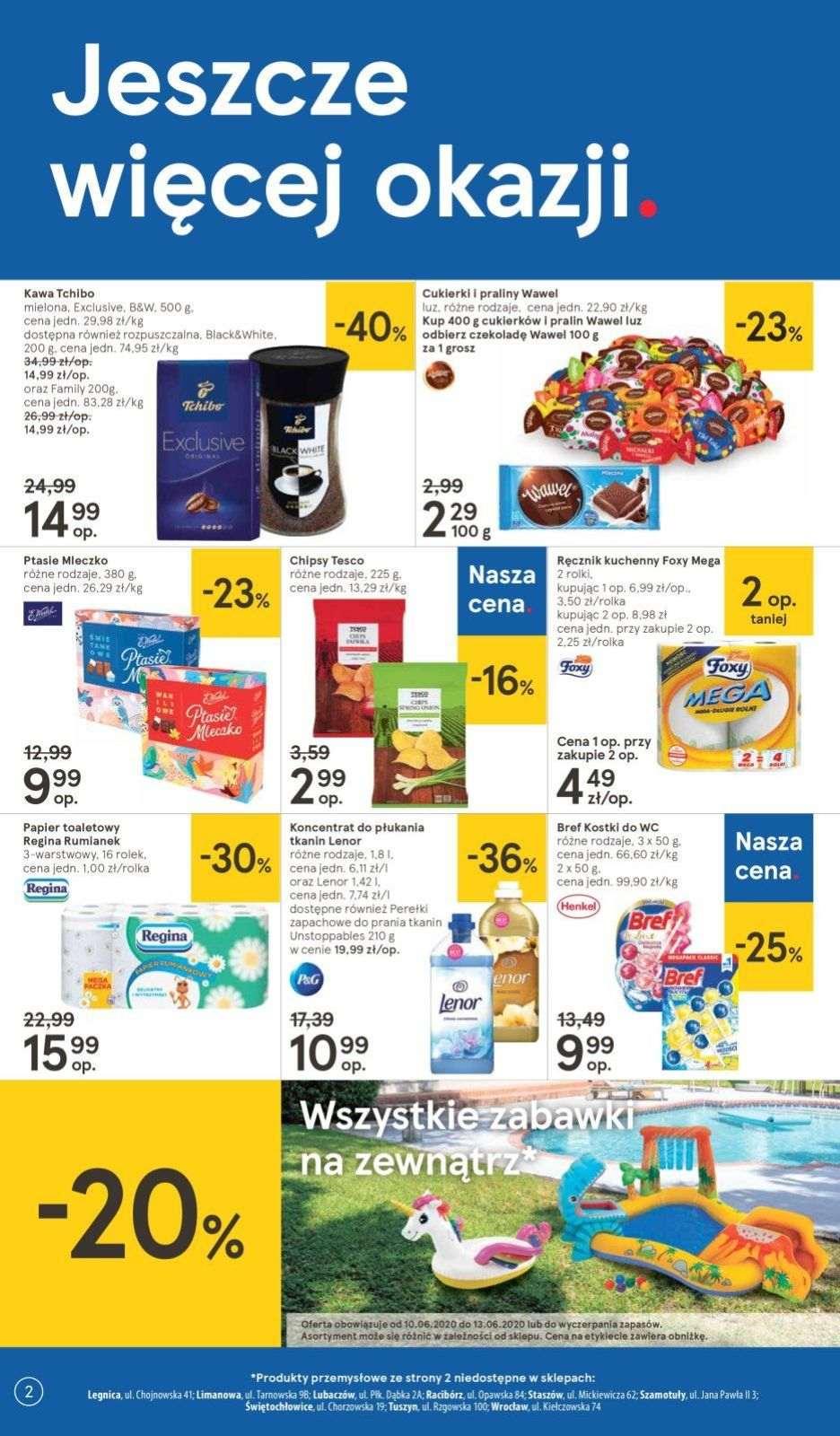 Gazetka promocyjna Tesco str. 2