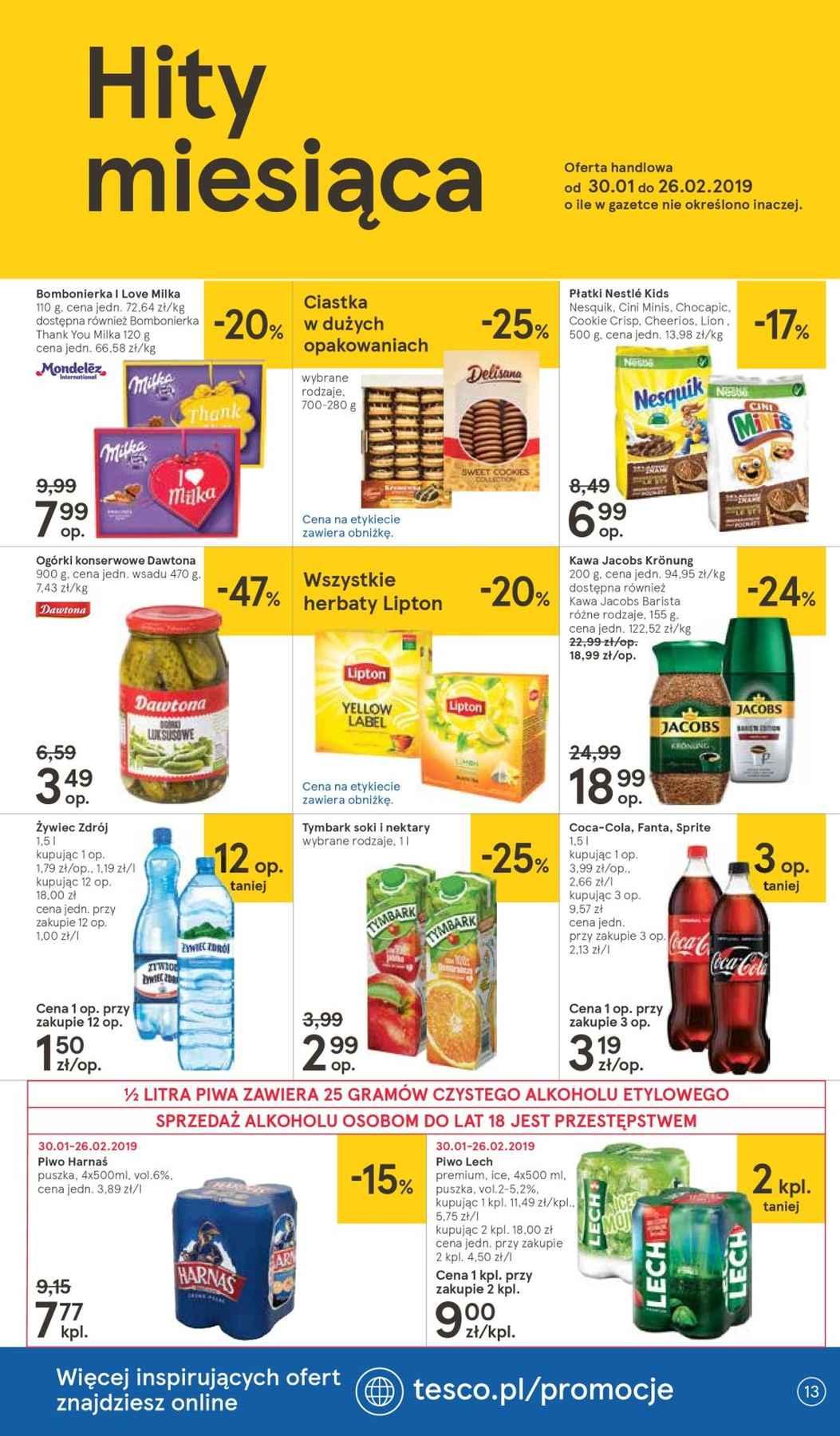 Gazetka promocyjna Tesco str. 13