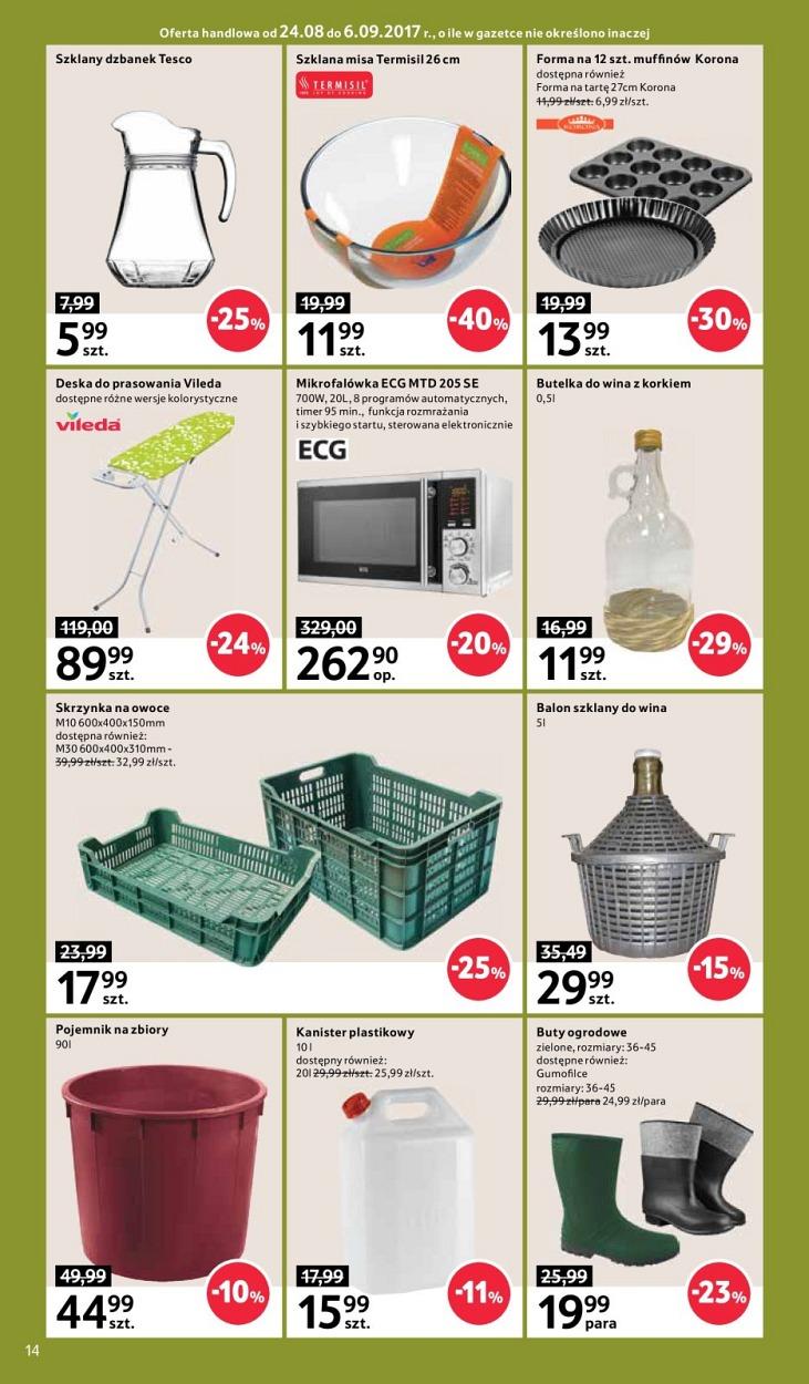 Gazetka promocyjna Tesco str. 14