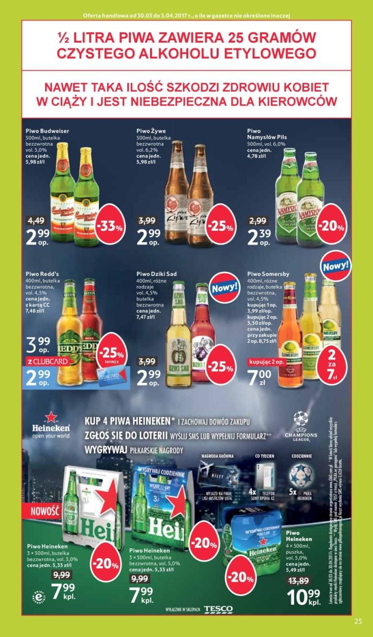 Gazetka promocyjna Tesco str. 25