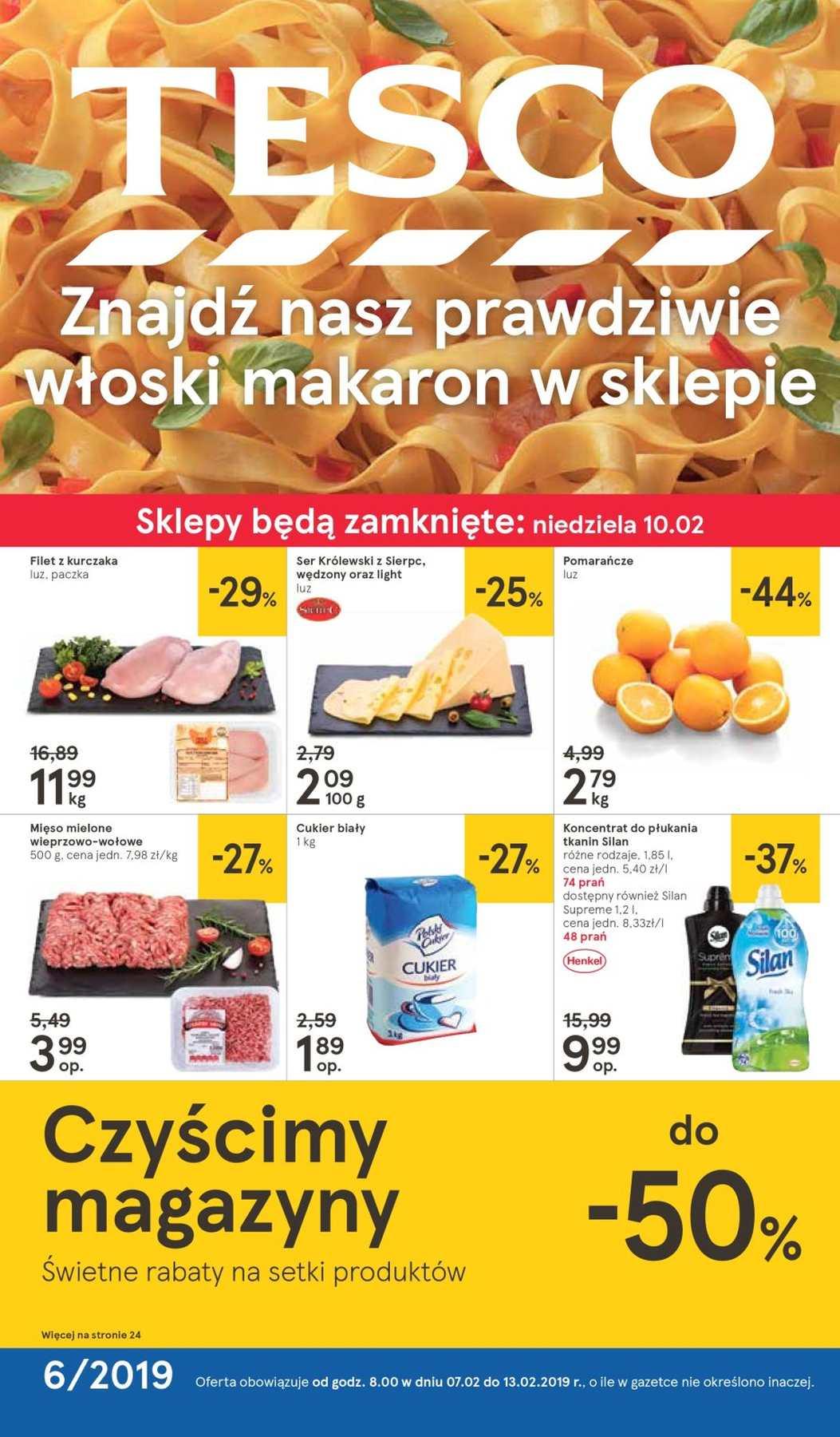Gazetka promocyjna Tesco str. 1