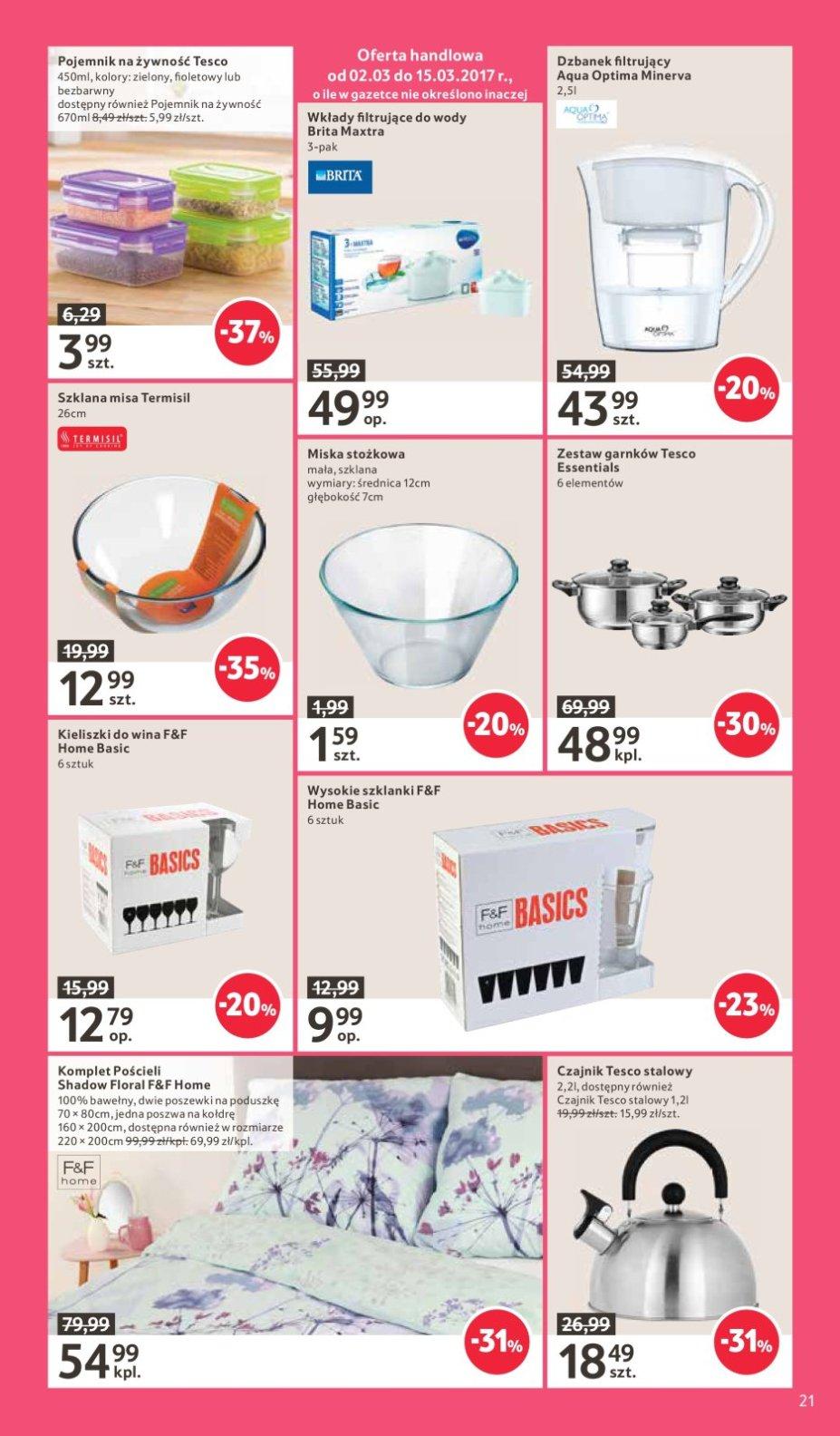 Gazetka promocyjna Tesco str. 21