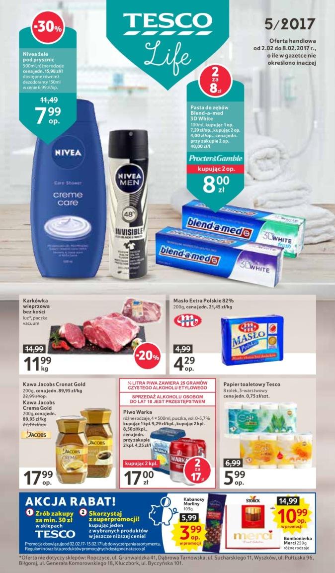 Gazetka promocyjna Tesco str. 1
