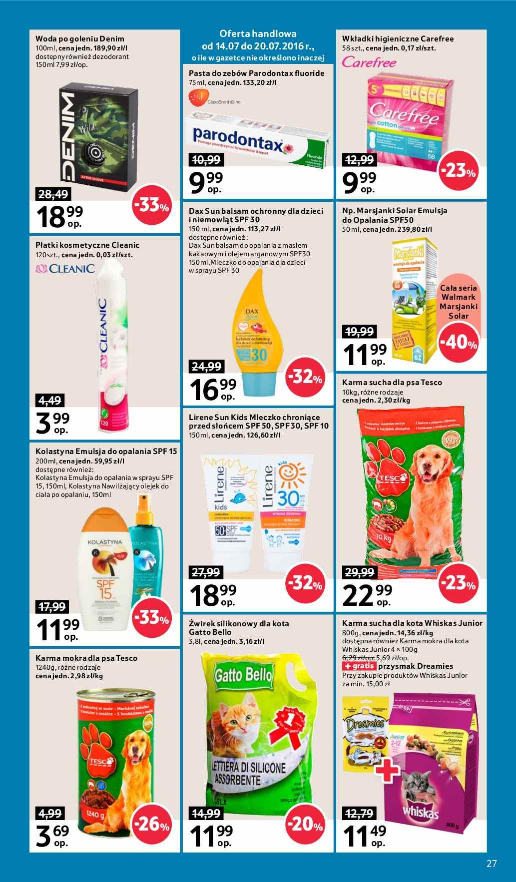 Gazetka promocyjna Tesco str. 27