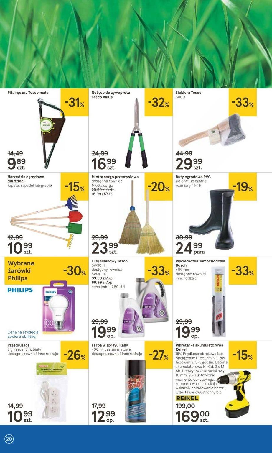 Gazetka promocyjna Tesco str. 20