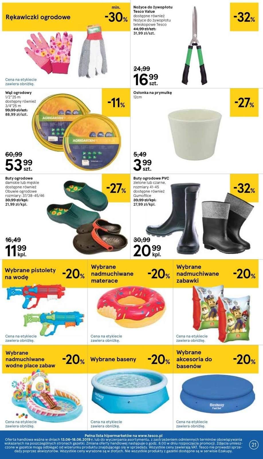 Gazetka promocyjna Tesco str. 21