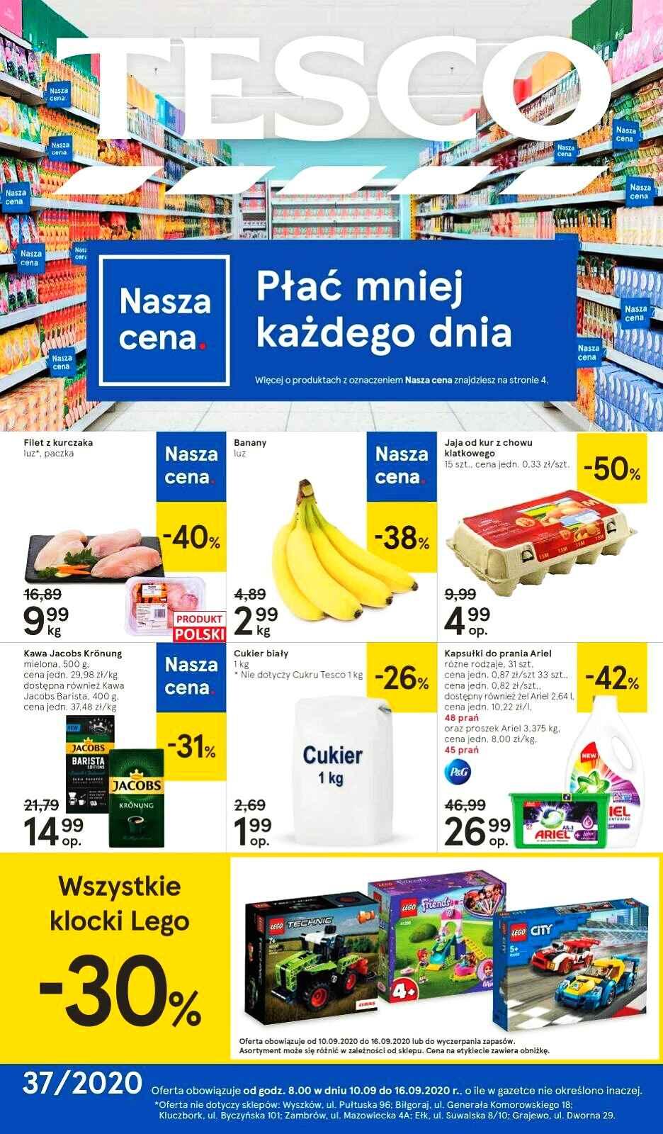 Gazetka promocyjna Tesco str. 1