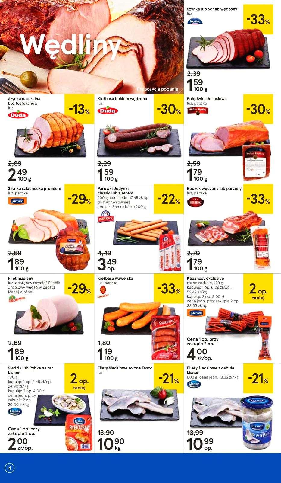 Gazetka promocyjna Tesco str. 4