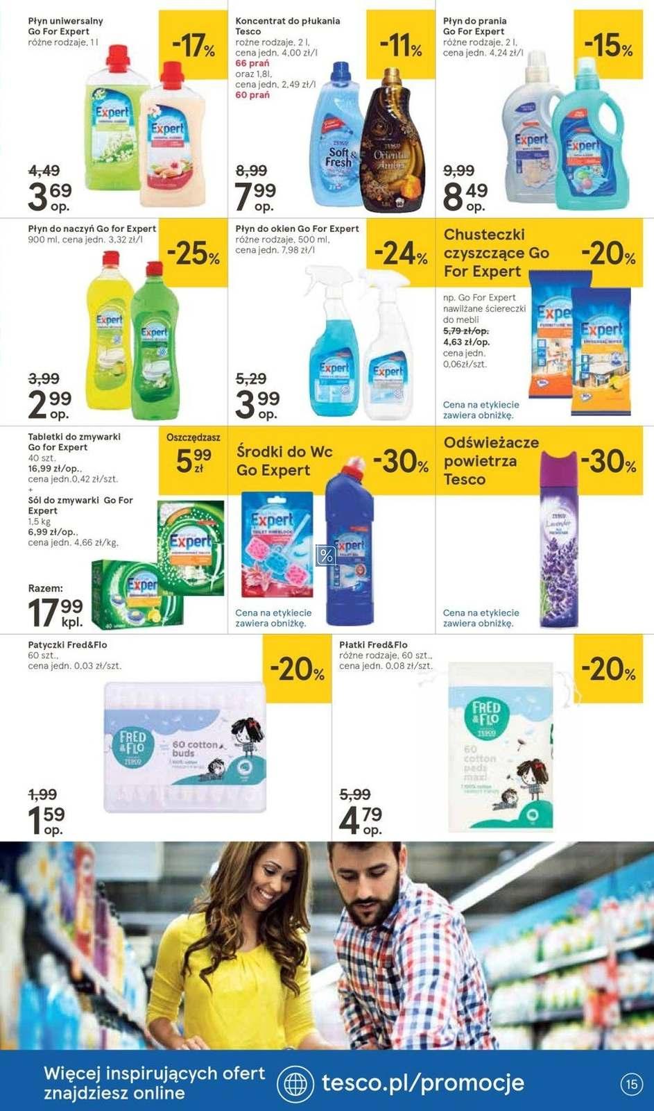 Gazetka promocyjna Tesco str. 15
