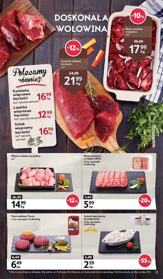 Gazetka promocyjna Tesco str. 13
