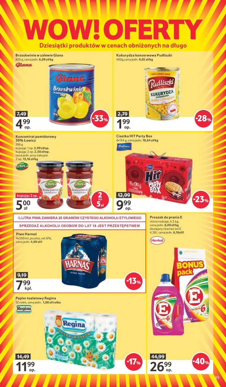 Gazetka promocyjna Tesco str. 49