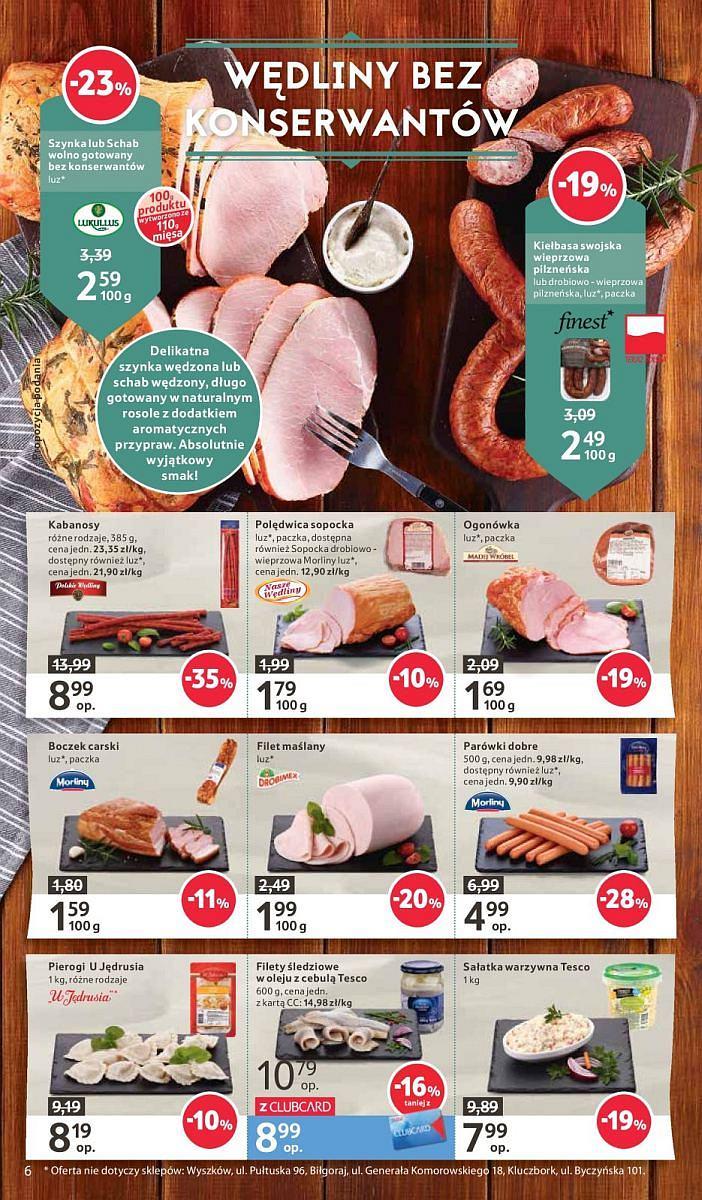 Gazetka promocyjna Tesco str. 6