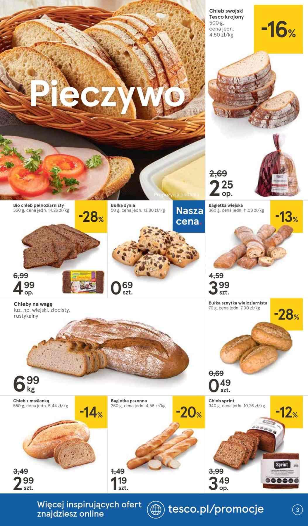 Gazetka promocyjna Tesco str. 3