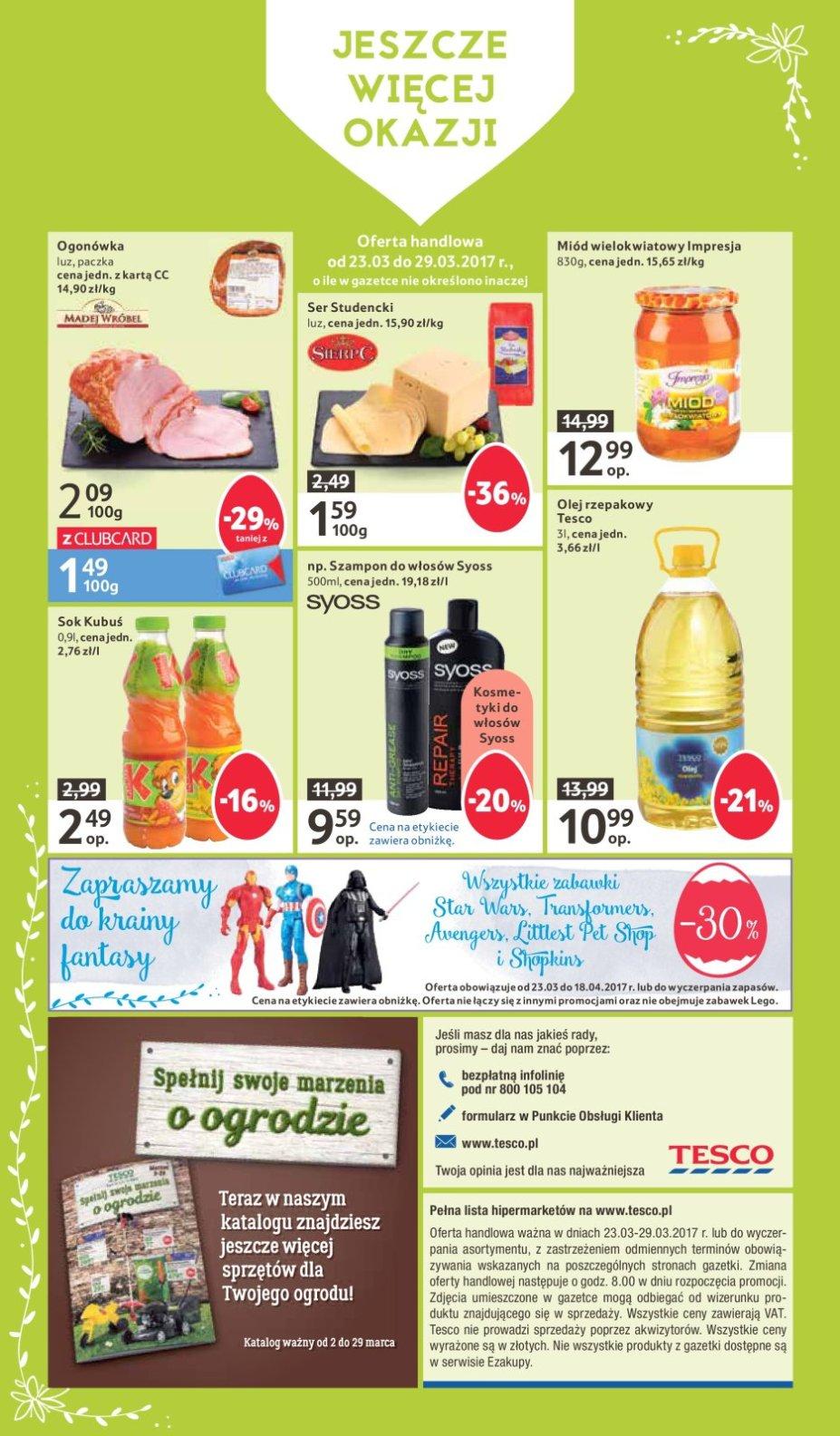 Gazetka promocyjna Tesco str. 28