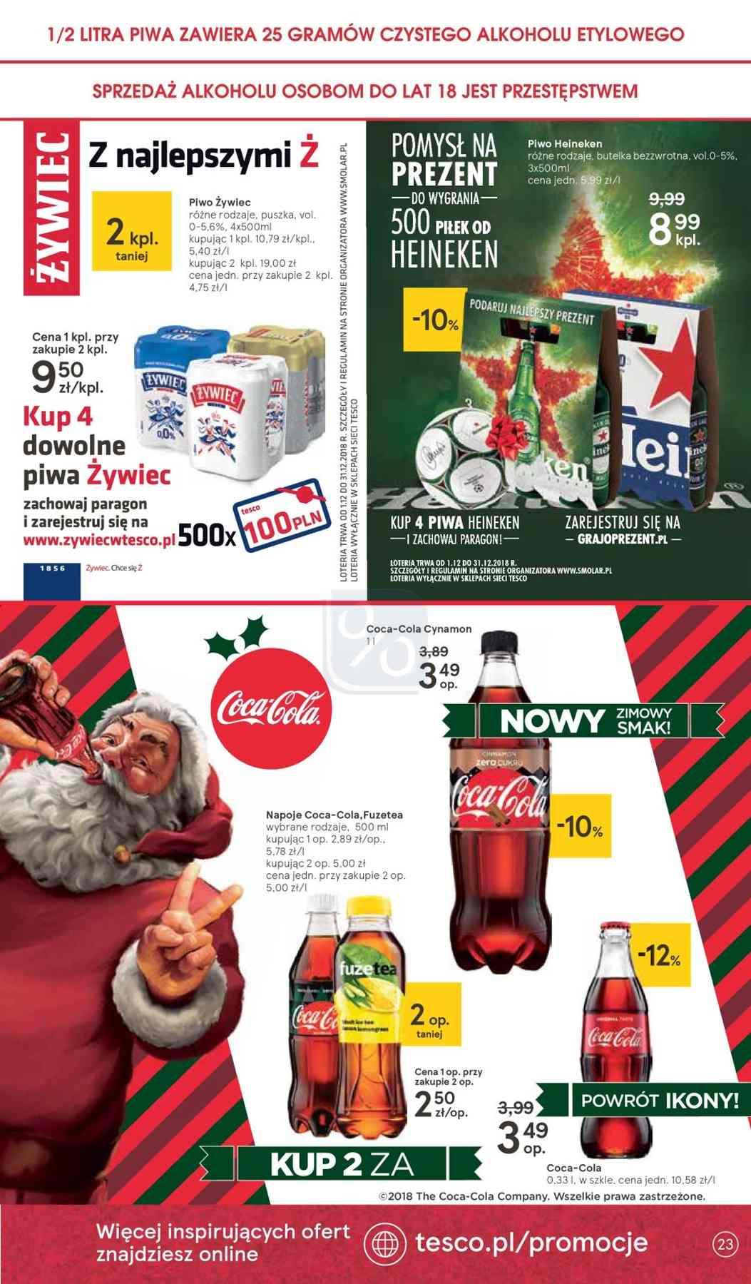 Gazetka promocyjna Tesco str. 23