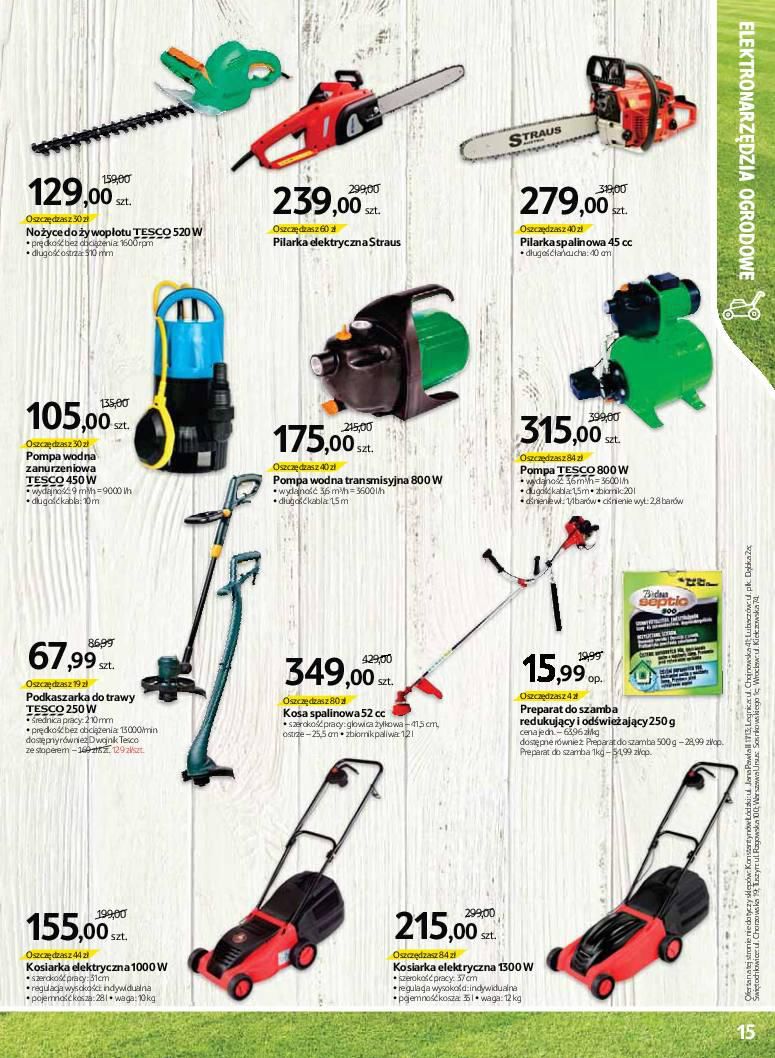Gazetka promocyjna Tesco str. 15