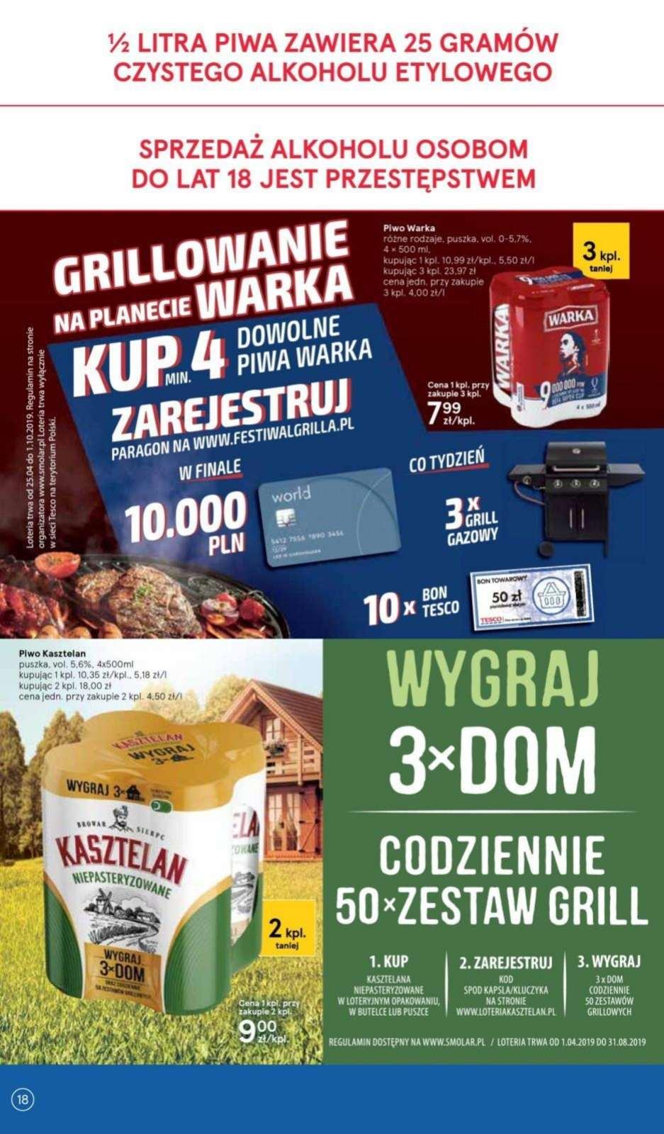 Gazetka promocyjna Tesco str. 18