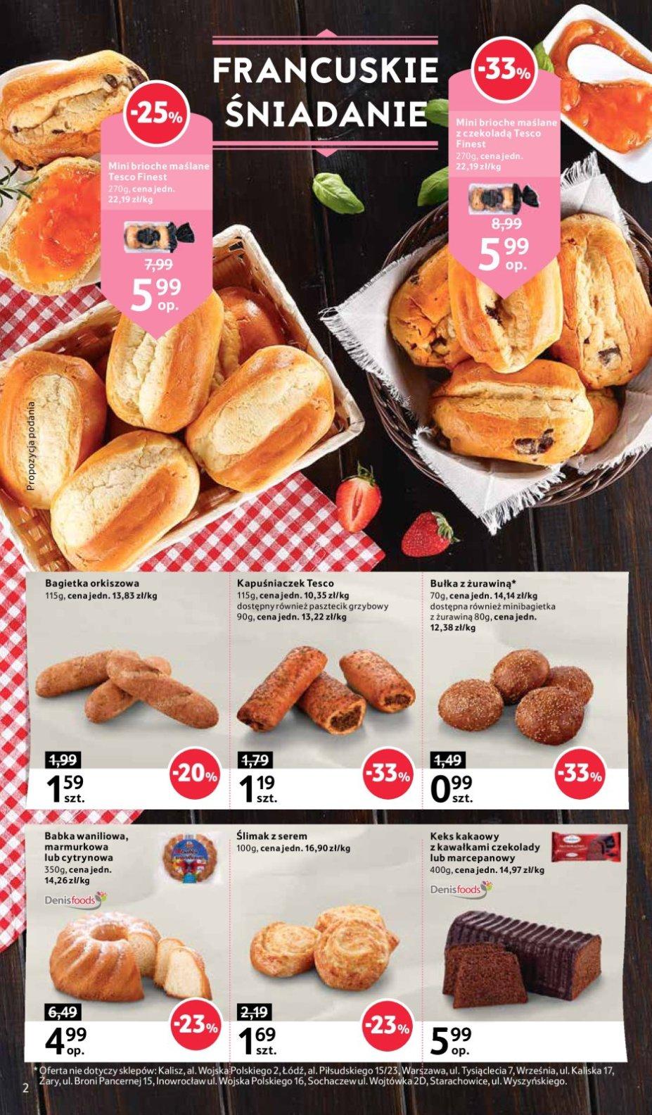 Gazetka promocyjna Tesco str. 2