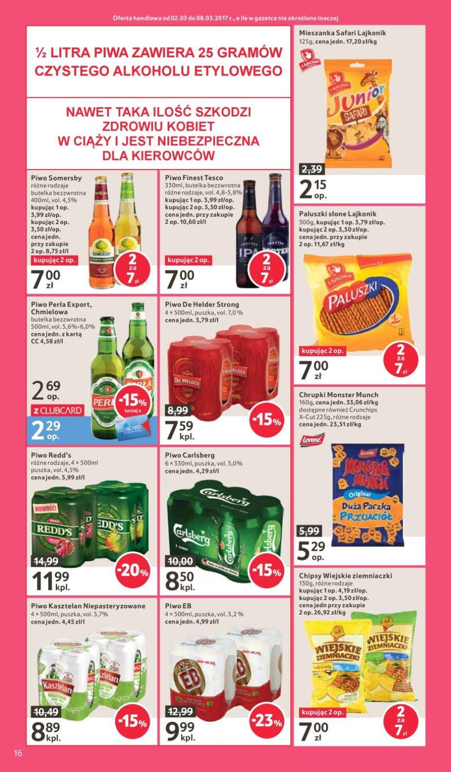 Gazetka promocyjna Tesco str. 16