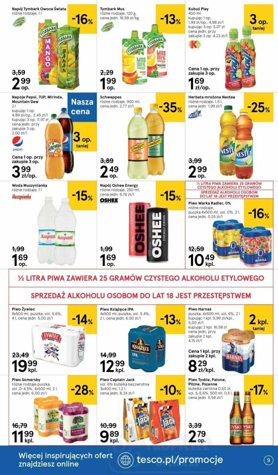 Gazetka promocyjna Tesco str. 9
