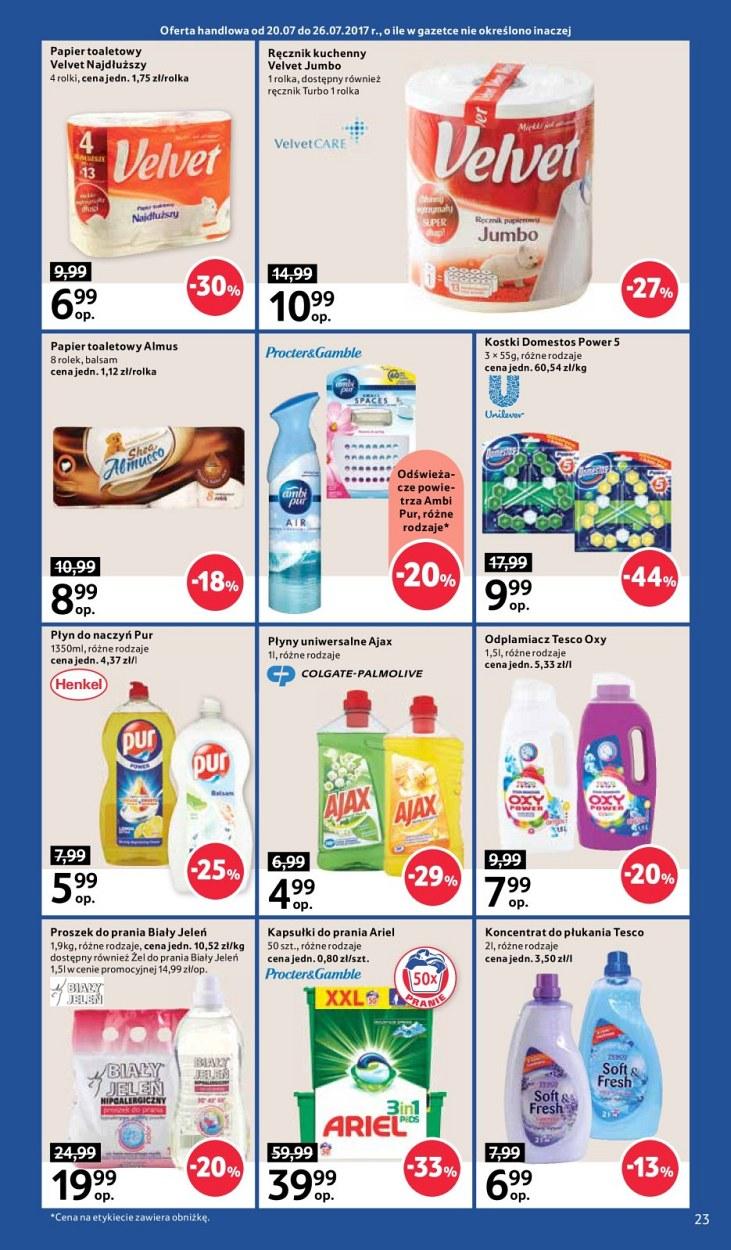 Gazetka promocyjna Tesco str. 23