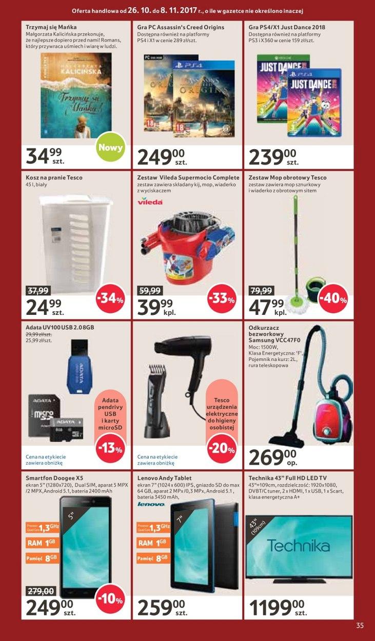 Gazetka promocyjna Tesco str. 35