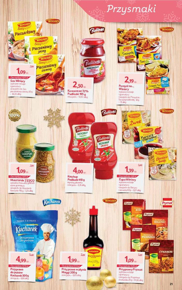Gazetka promocyjna Tesco str. 21